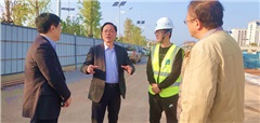 永州市委副書記、市長趙應云調研永州大道綜合管廊項目施工建設情況